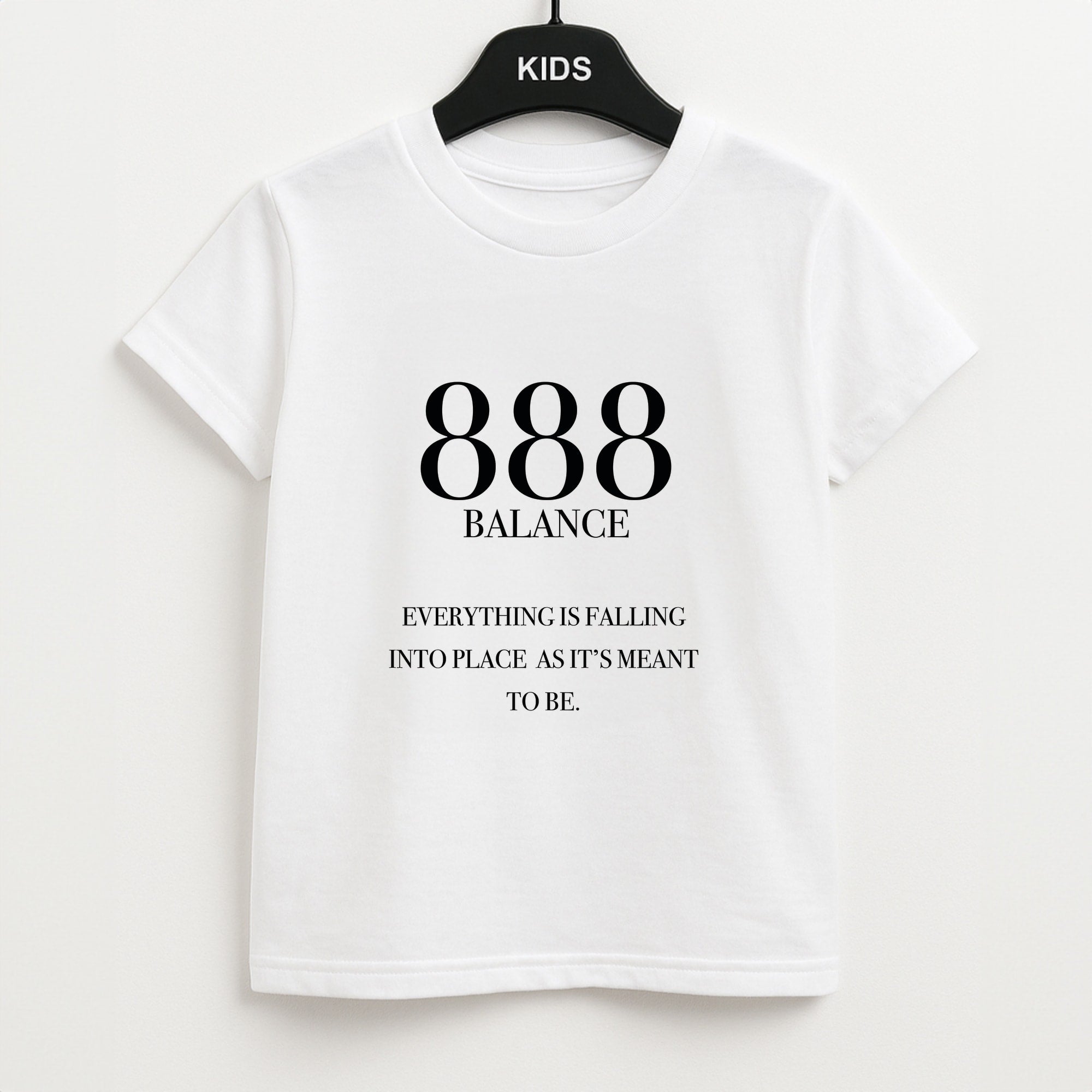 888 - Angel Numbers Kids T-Shirt
