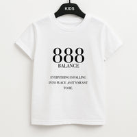 888 - Angel Numbers Kids T-Shirt