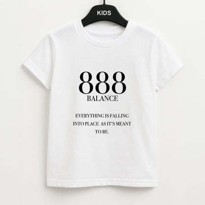 888 - Angel Numbers Unisex Kids T-Shirt