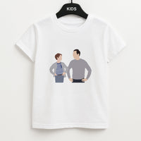 Big And Little Sheldon - Sheldon Kids T-Shirt