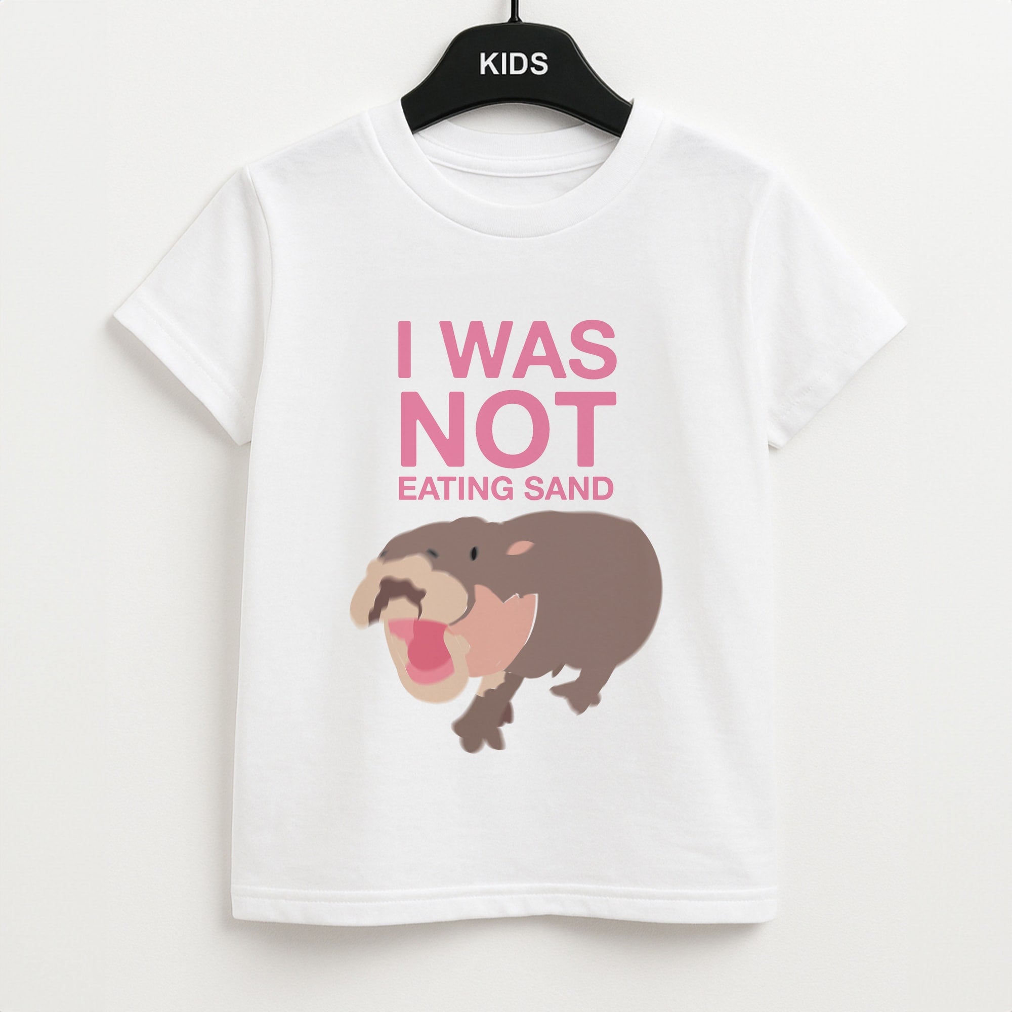 I Was Not Eating Sand Unisex Kids T-Shirt