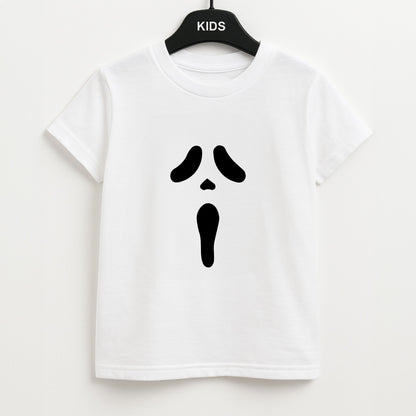 Scream Face Unisex Kids T-Shirt