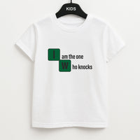 I Am The One Who Knocks Kids T-Shirt
