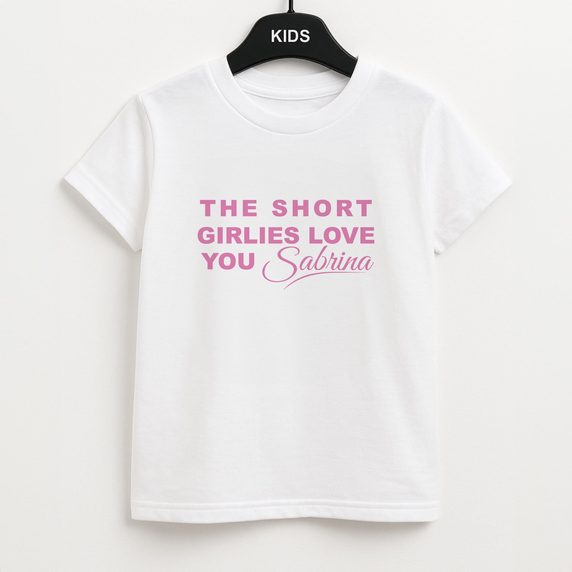 The Short Girlies Love You Sabrina Kids T-Shirt