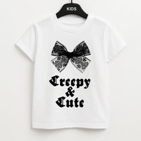 Creepy And Cute Coquette Kids T-Shirt