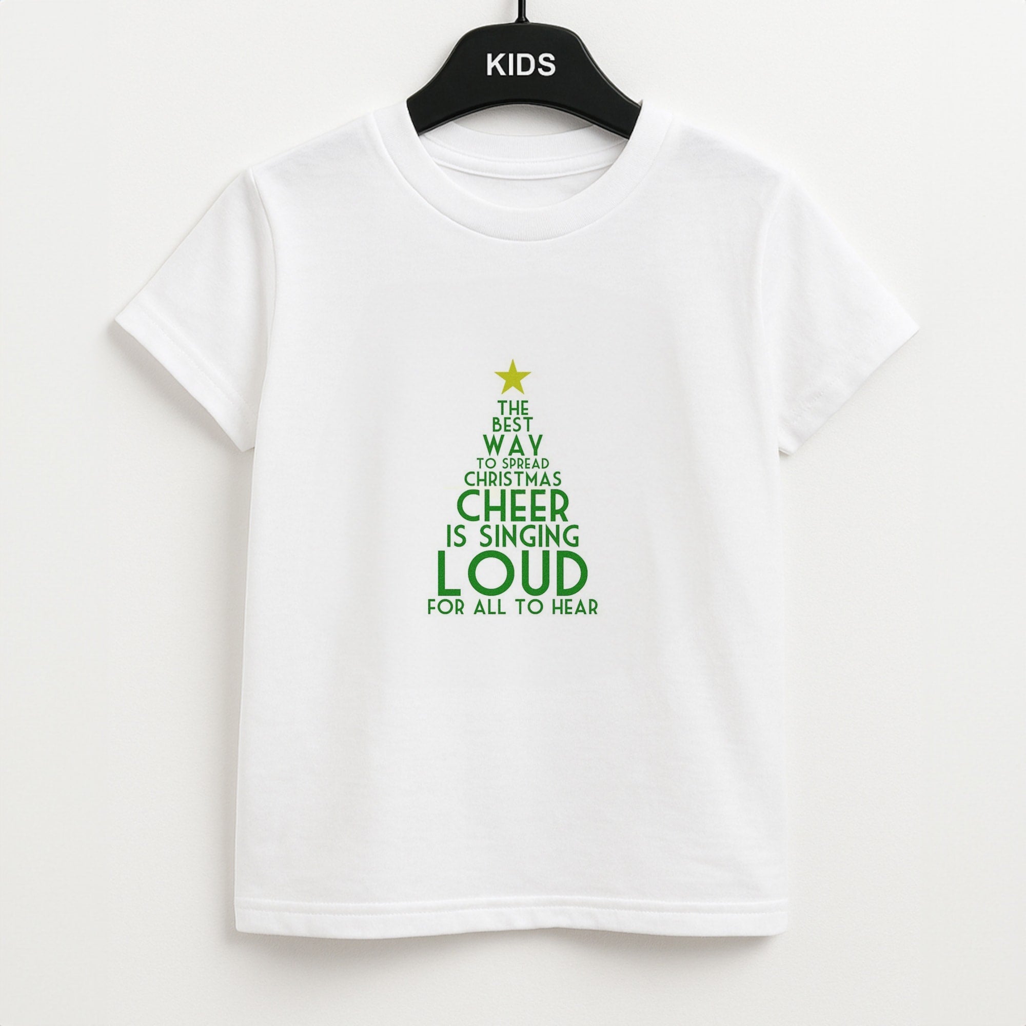 The Best Way To Spread Christmas Cheer - Elf Kids T-Shirt