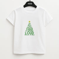 The Best Way To Spread Christmas Cheer - Elf Kids T-Shirt