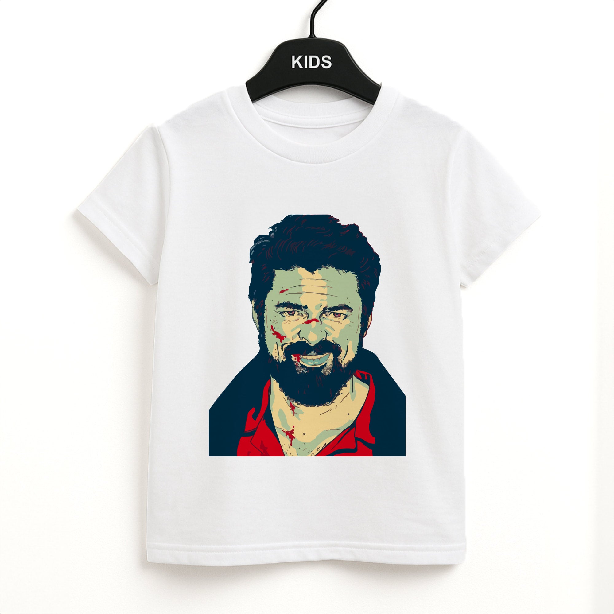 Billy Butcher Face Unisex Kids T-Shirt