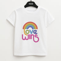 Love Wins - Pride Kids T-Shirt