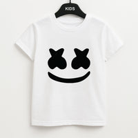 Black And White Helmet In Space  Kids T-Shirt