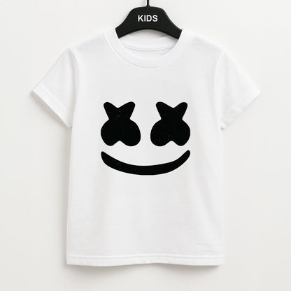 Black And White Helmet In Space  Unisex Kids T-Shirt