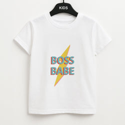 Boss Babe Unisex Kids T-Shirt