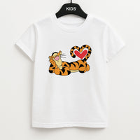 Tiger Valentine's Kids T-Shirt
