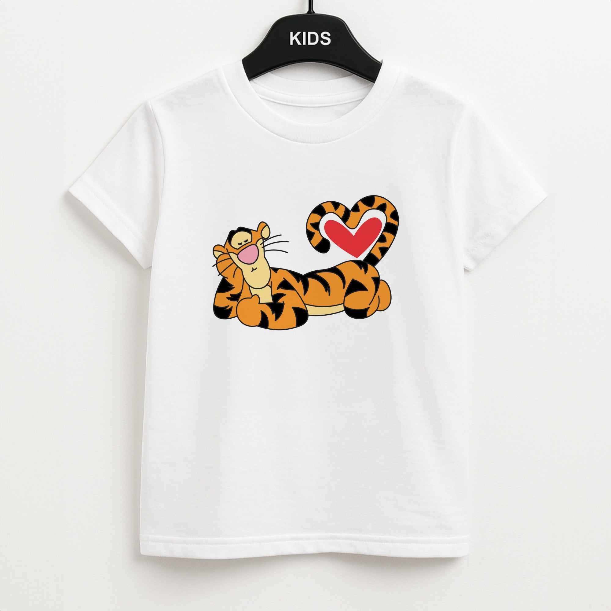 Tiger Valentine's Kids T-Shirt