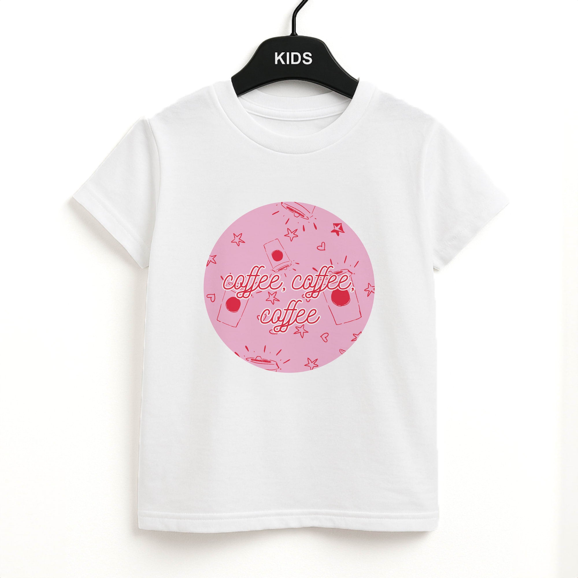 Coffee Pattern - Chamberlain Kids T-Shirt