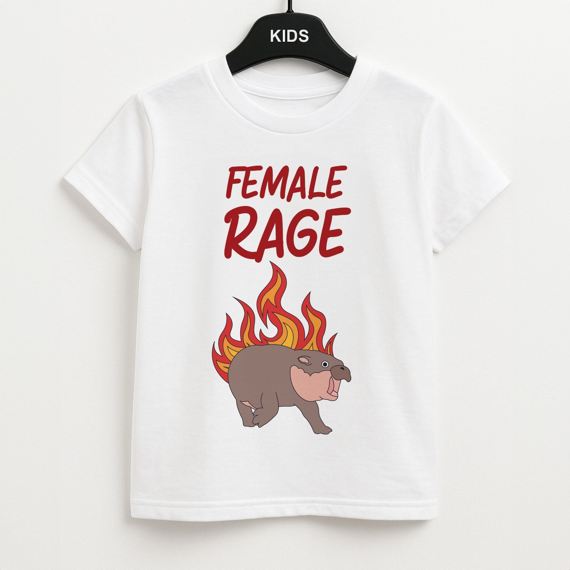 Female Rage Kids T-Shirt
