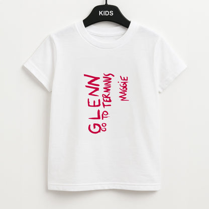 Message For Glenn - TWD Unisex Kids T-Shirt