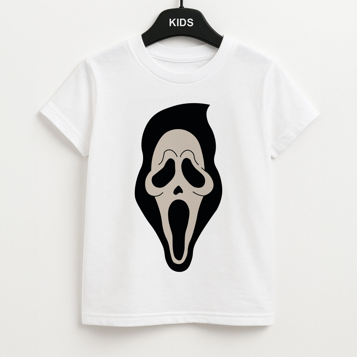 Pink Ghostface Pattern - Scream Kids T-Shirt