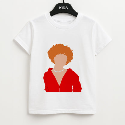 Red Hoodie - Ice Spice Unisex Kids T-Shirt
