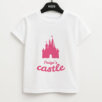 Fairytale Castle - Personalised Fairytale Kids T-Shirt