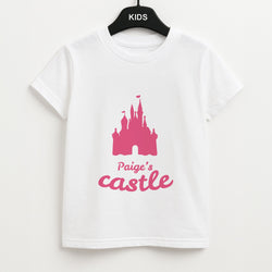 Fairytale Castle - Personalised Fairytale Unisex Kids T-Shirt