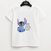 Ohana Means Family - Blue Alien Kids T-Shirt