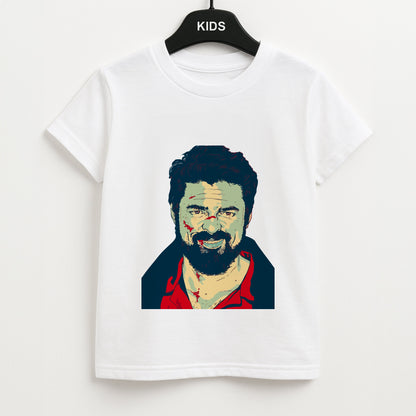 Billy Butcher Face Unisex Kids T-Shirt