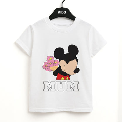 Mouse Mum  Unisex Kids T-Shirt