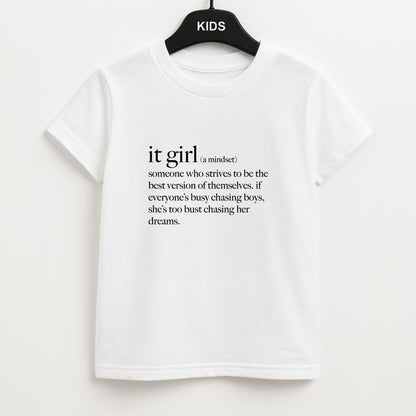 It Girl - Clean Girl Aesthetic Unisex Kids T-Shirt