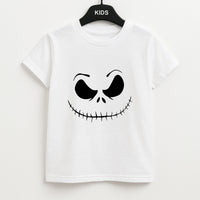 Pink Jack Skeleton Kids T-Shirt