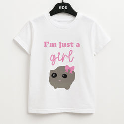 I'm Just A Girl Unisex Kids T-Shirt