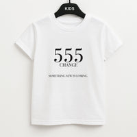 555 - Angel Numbers Kids T-Shirt