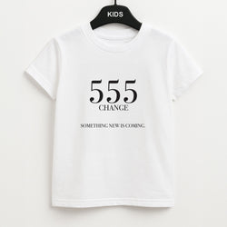 555 - Angel Numbers Unisex Kids T-Shirt
