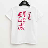 Message For Glenn - TWD Kids T-Shirt