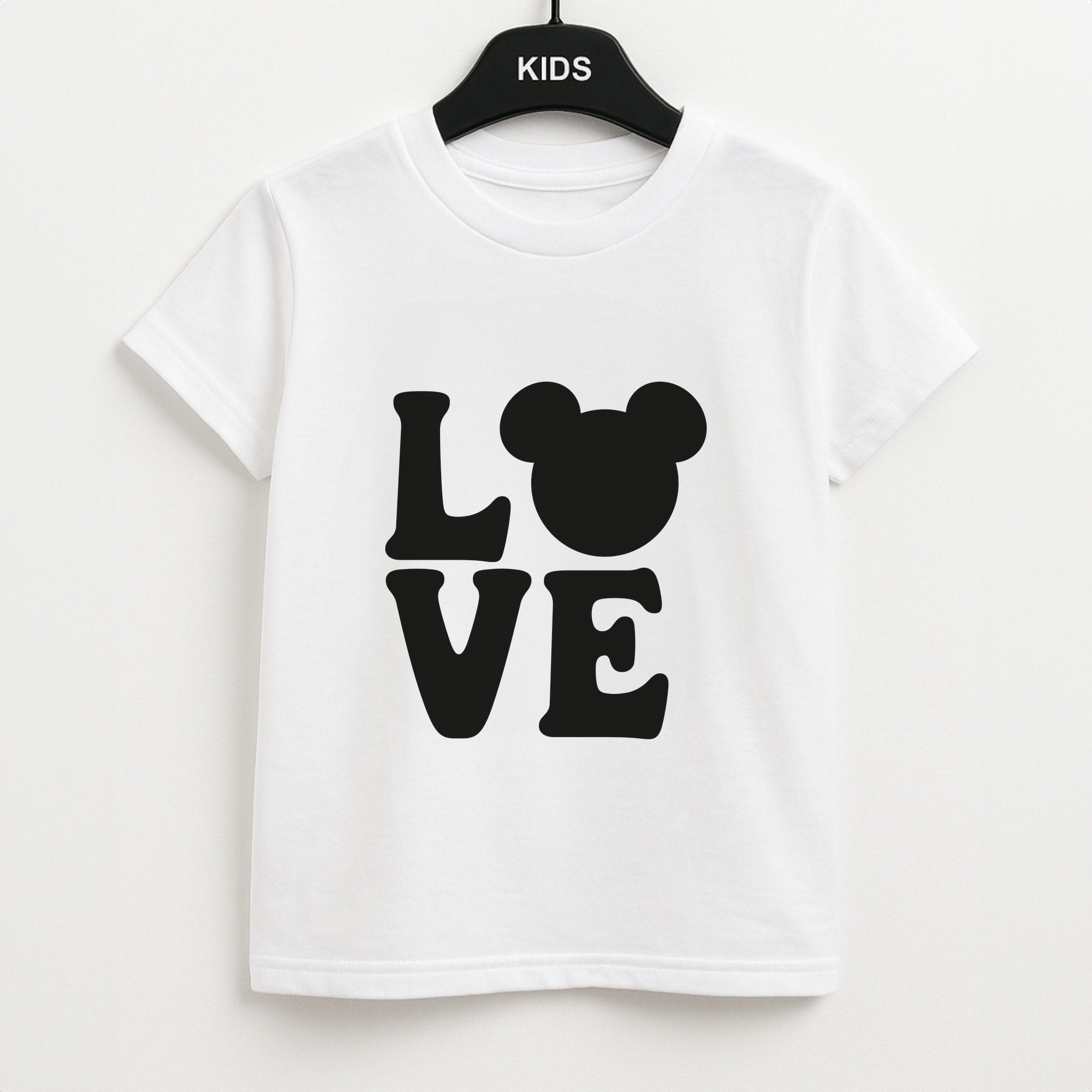 Mouse Love Valentine's Unisex Kids T-Shirt
