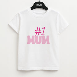 Number One Mum  Unisex Kids T-Shirt