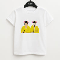Walter And Jesse Kids T-Shirt