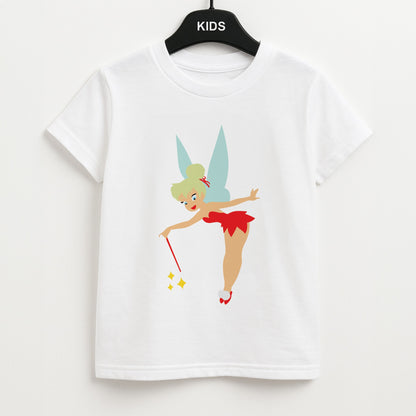 Christmas Tinkerbell Unisex Kids T-Shirt