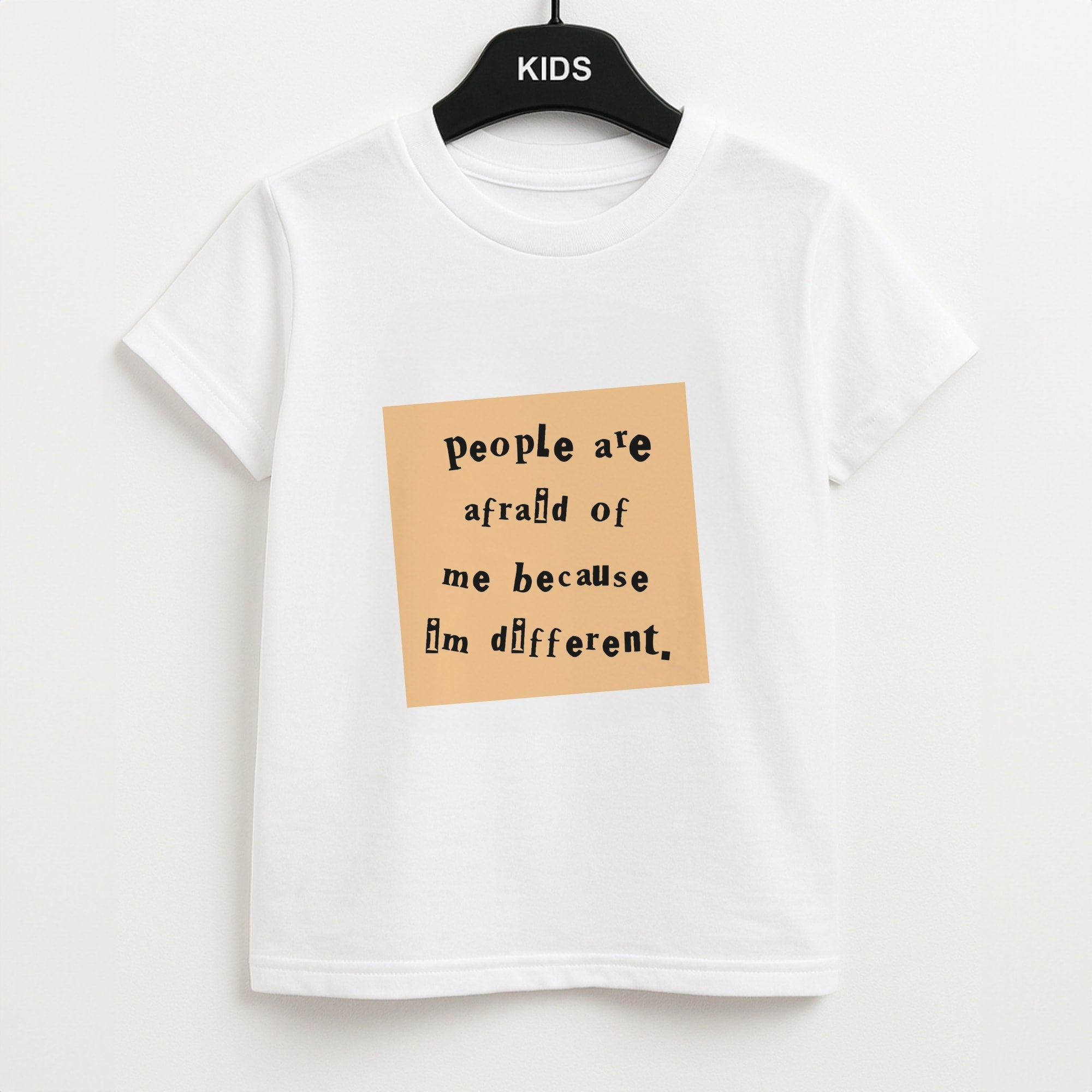 People Are Afraid Of Me - Scissorhands Kids T-Shirt