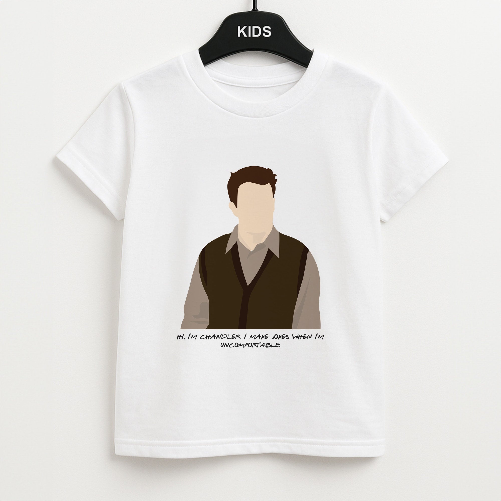 Hi, I'm Chandler Unisex Kids T-Shirt