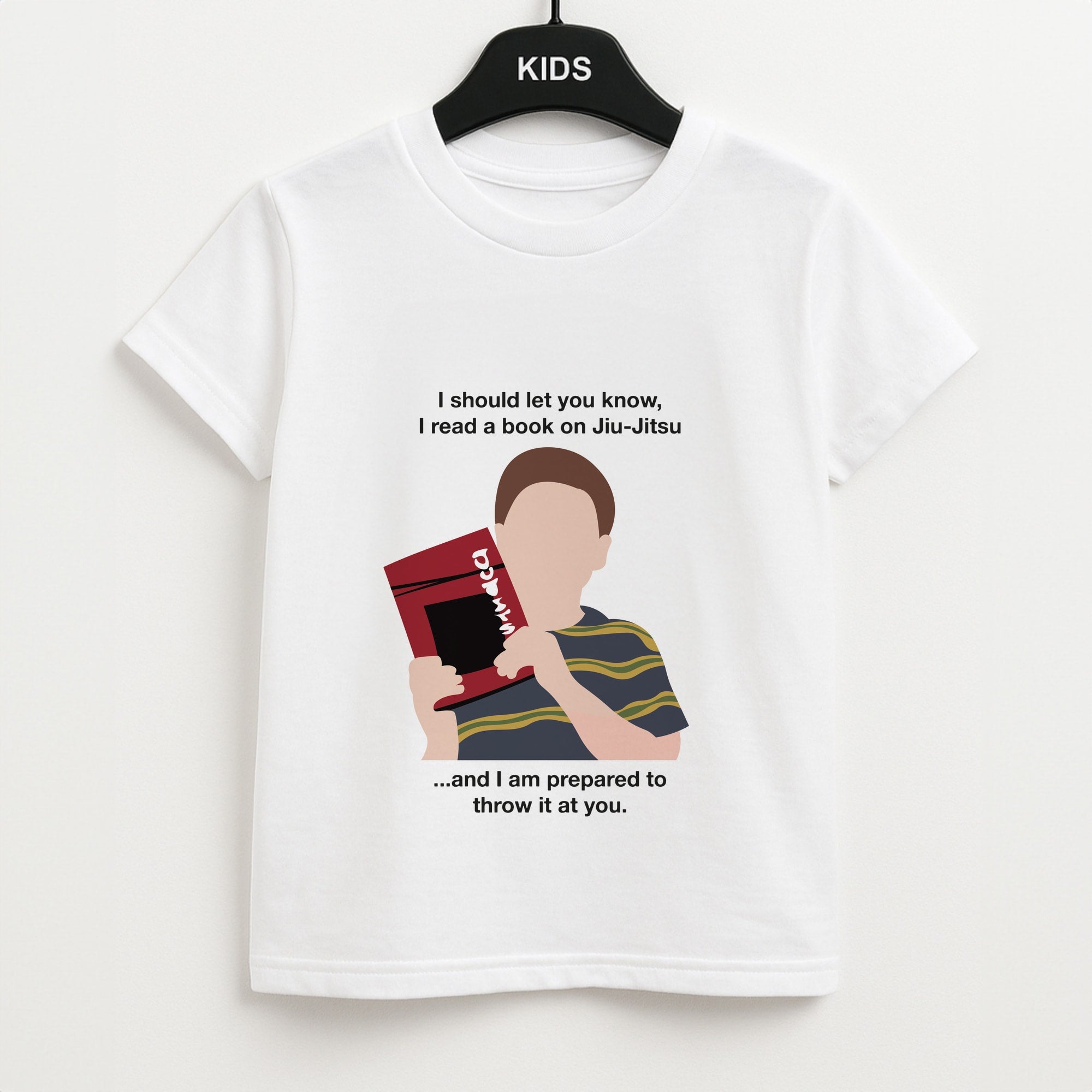 Book On Jiu-Jitsu - Sheldon Kids T-Shirt