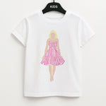 Pink Dress - Margot Unisex Kids T-Shirt