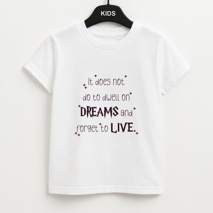 It Does Not To Dwell Unisex Kids T-Shirt