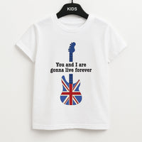 You And I Are Gonna Live Forever Kids T-Shirt