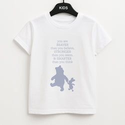 Braver, Stronger, Smarter Unisex Kids T-Shirt
