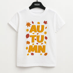 Leaves - Autumn Unisex Kids T-Shirt