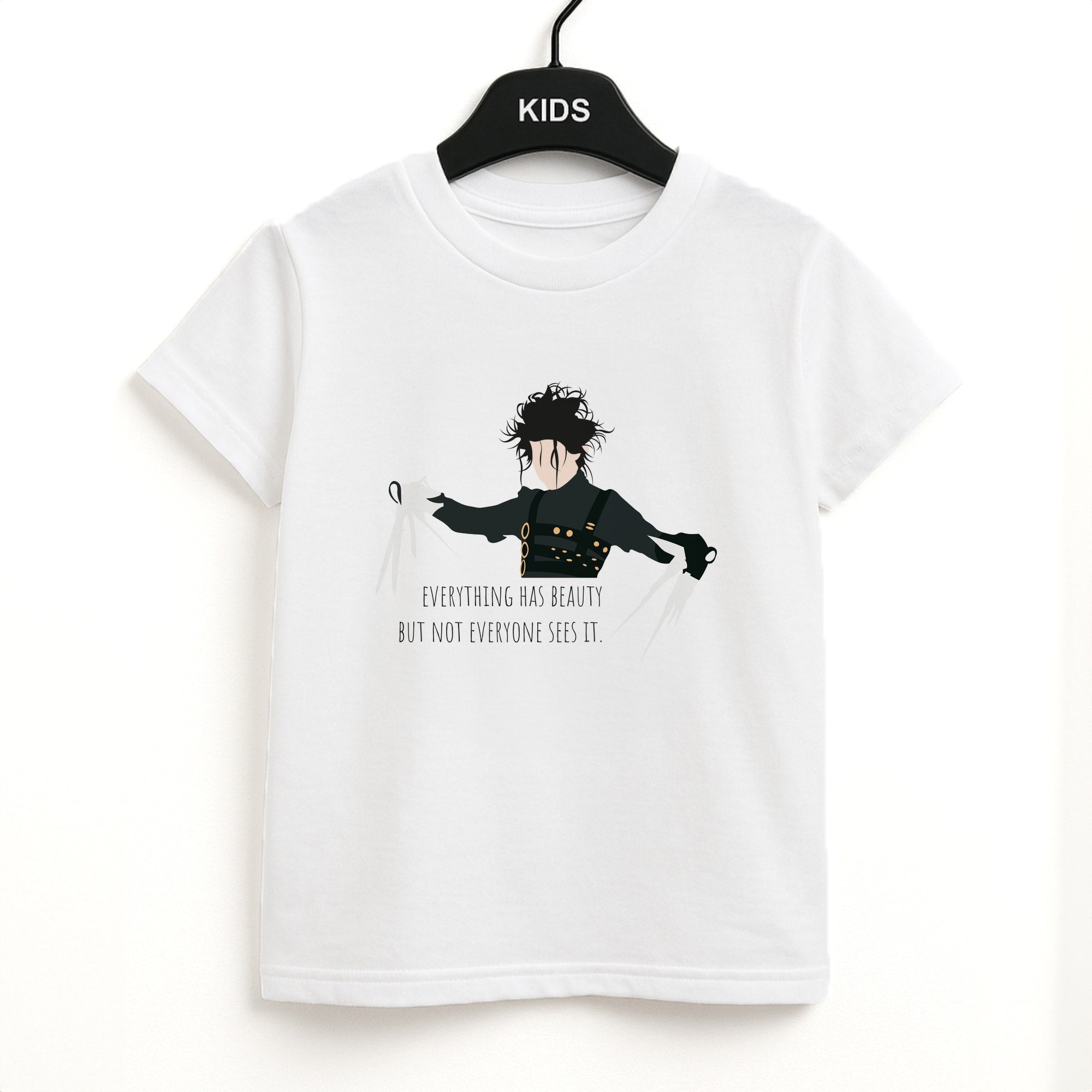 Everything Has Beauty - Scissorhands Kids T-Shirt