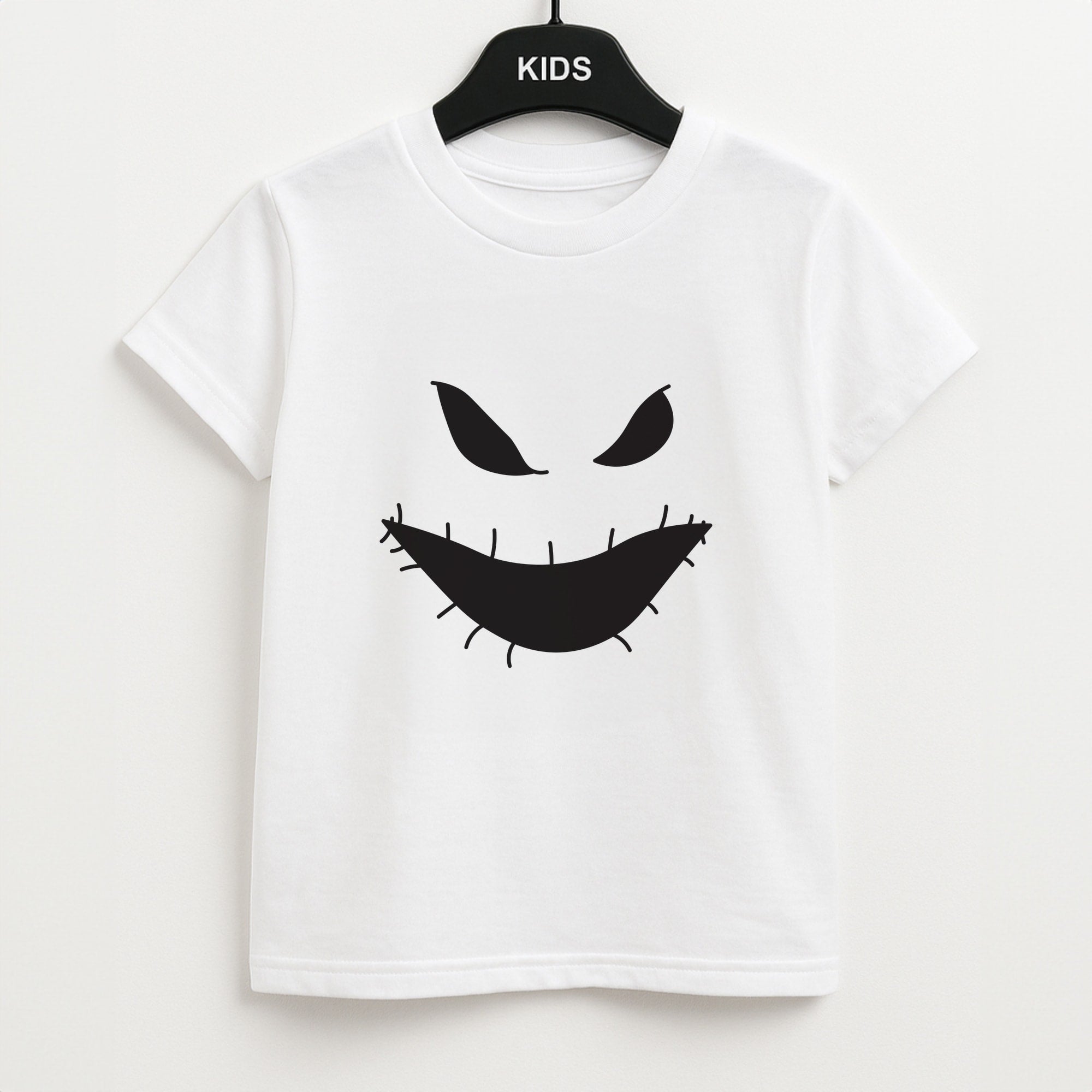 Green Face Unisex Kids T-Shirt