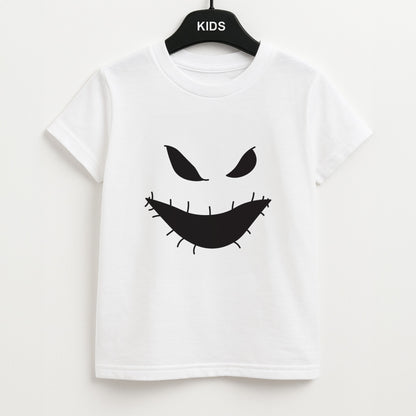 Green Face Unisex Kids T-Shirt