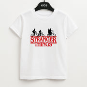 Stranger Cycling Logo Kids T-Shirt 1